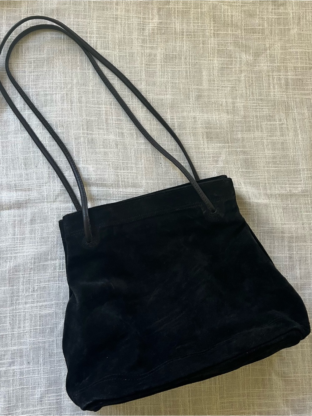 90s Nine West Suede Bucket Bag